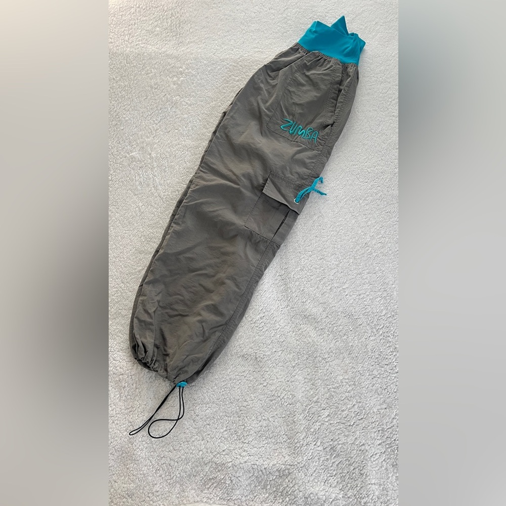 ZUMBA fitness nylon parachute parachute pants